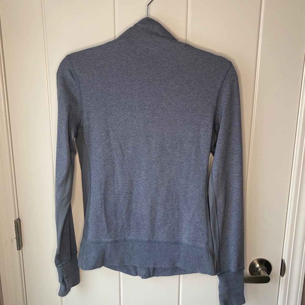 Grey and pink Nike zip-up jacket - Picture 4 of 4